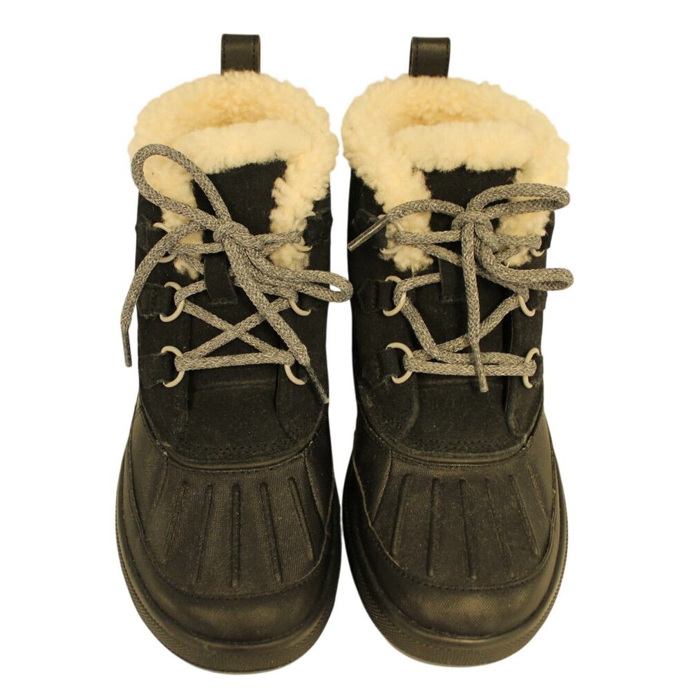 Nike Woodside Chukka 2 Black Size 8 Sherpa Lined Ankle Boot Excellent